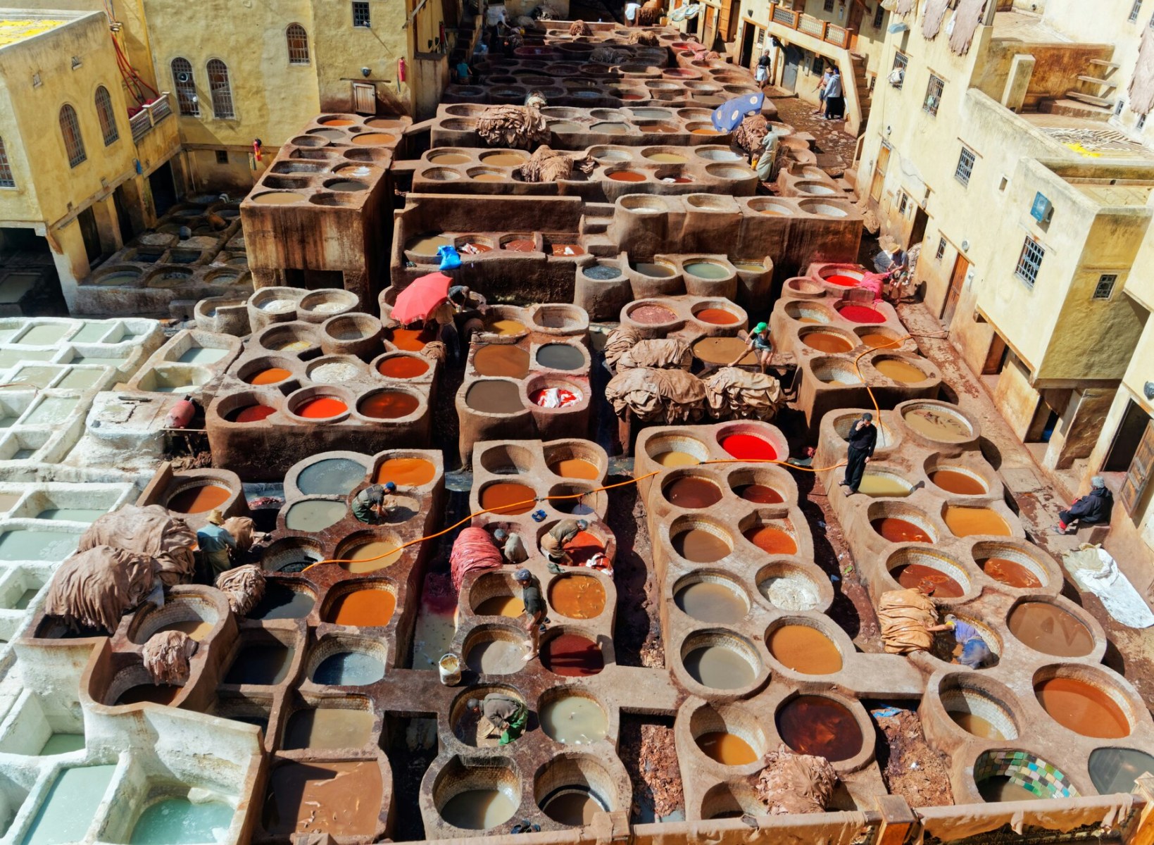 Taller de cerámica en Fez