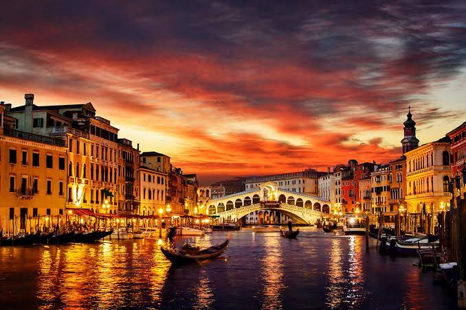 Paquete romántico en Venecia