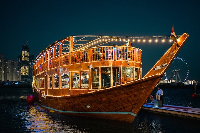 Dubai Marina Luxury Dinner Dhow Cruise