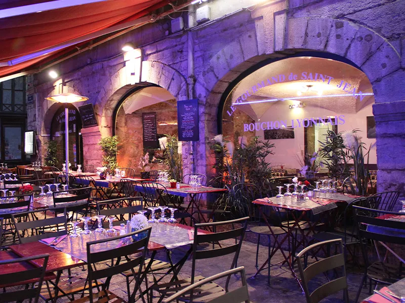 Lyon Bouchon Gastronomy & Beaujolais Tasting