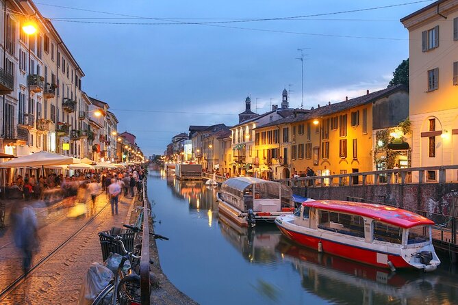 Milan's Design District & Navigli Aperitivo Cruise