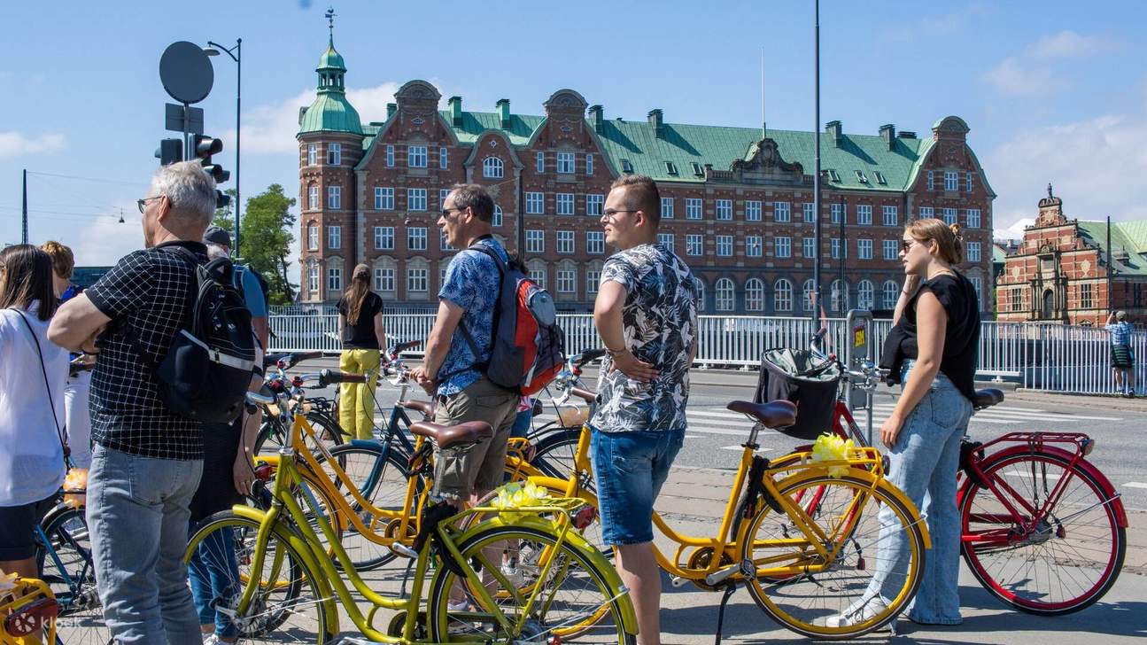 Copenhagen City Bike Tour with Tivoli Gardens