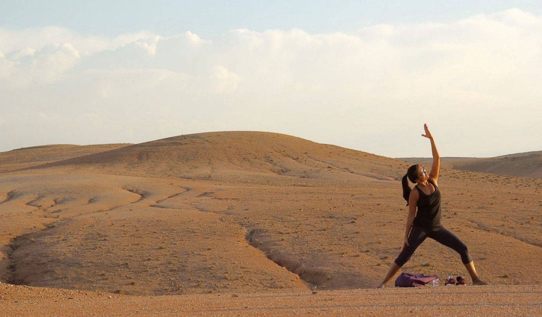 Desert Spa & Camel Yoga Experience